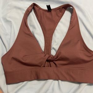 NWOT Pink sports bra